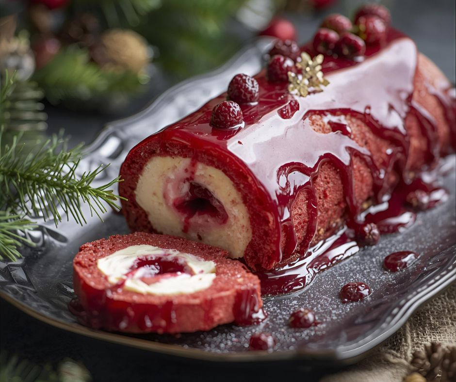 Bûche Rouge Délice